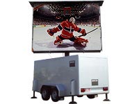 9x12 LED videowall mobile jumbo tron rentals